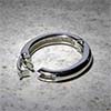 Snap Ring Clasp/Oval/19.7x20.2mm (1pc)